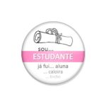 crachá "sou... ESTUDANTE"