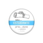 crachá "sou... ESTUDANTE"