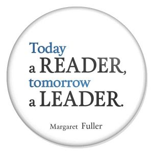 espelho de bolso "Today a READER tomorrow a LEADER."