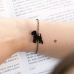 pulseira fox terrier preto