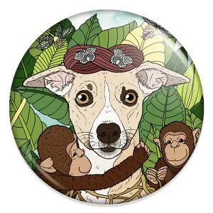 crachá ou íman Costeleta Tereza