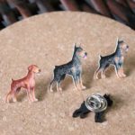 pin dobermann personalizado