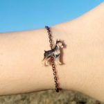 pulseira dobermann personalizada